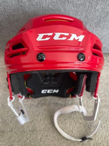 Red Medium CCM 310 Tacks Helmet