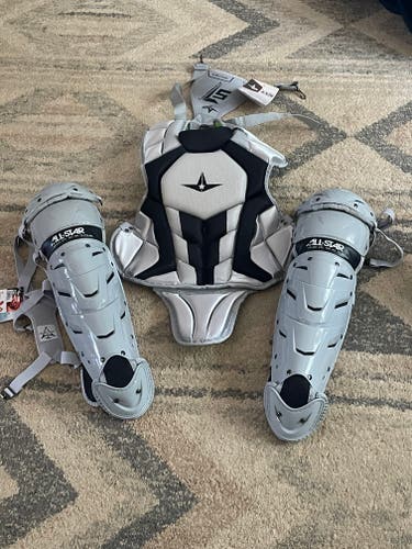 New All Star System 7 Axis Catcher's Set
