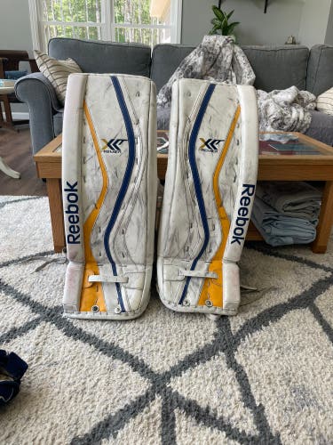 32" Reebok Pro Stock Premier XLT Goalie Leg Pads