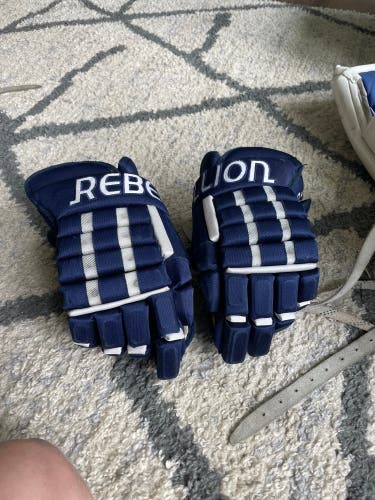 13” Rebellion Hockey Gloves Used