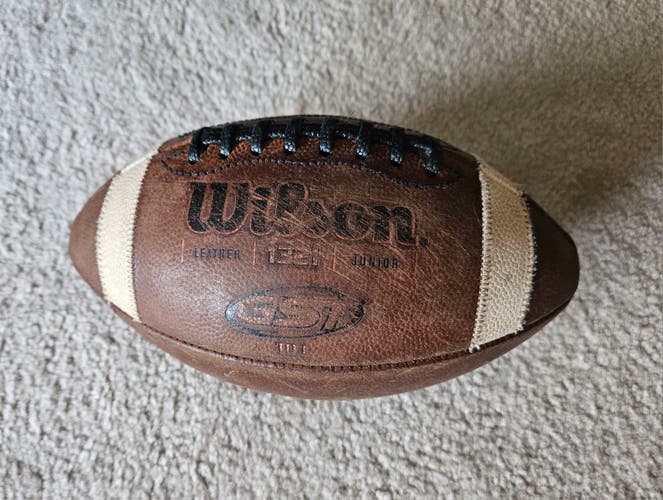 Used Youth Wilson TDJ Junior Genuine Leather Football