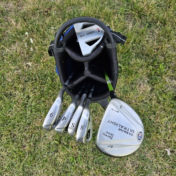U.S. Kids Golf Ultralight 57 Stand Bag 5-Club Set