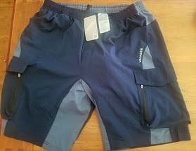 MTB Shorts, New - Adult Men's Large (Blue)