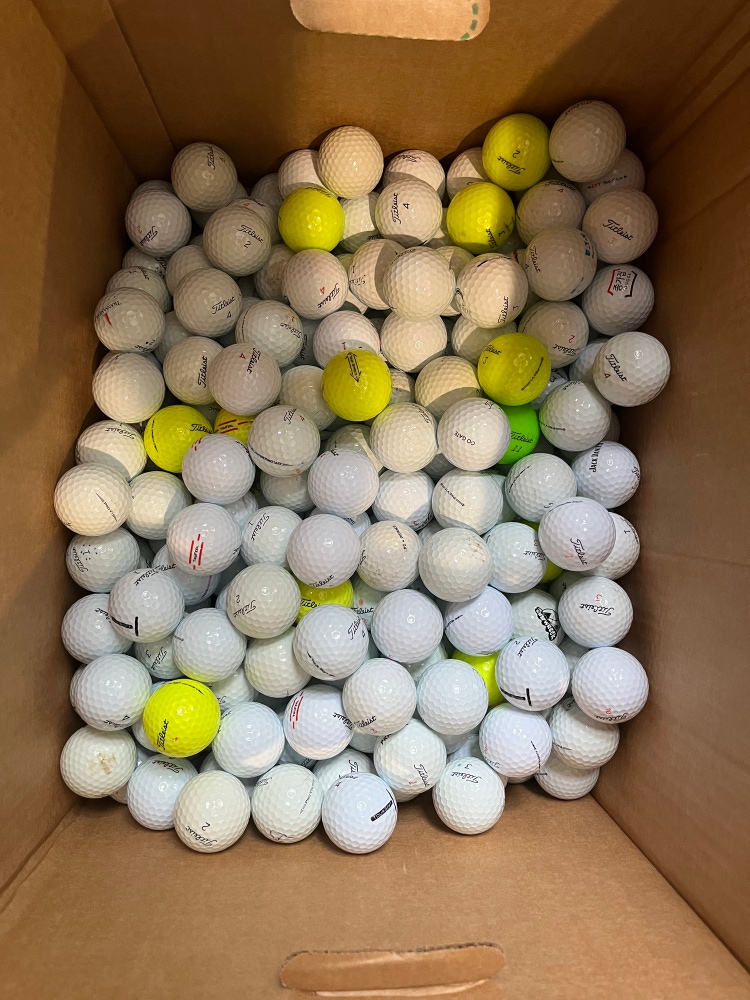 Used Titleist 12 Pack (1 Dozen) Pro V1 Balls