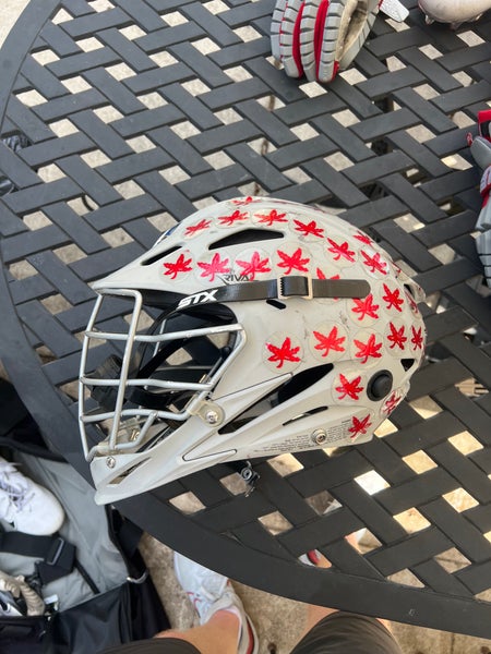 Ohio State Lacrosse STX Rival Helmet