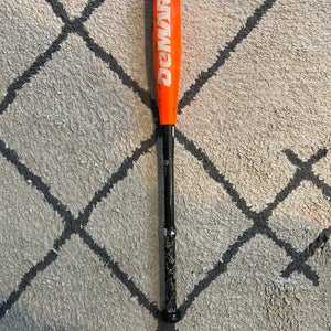 Used USSSA Certified DeMarini Voodoo Raw Alloy Bat -13 29/16