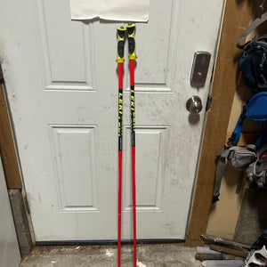 Used 52in (130cm) Leki Racing WORLDCUP SL TBS Ski Poles