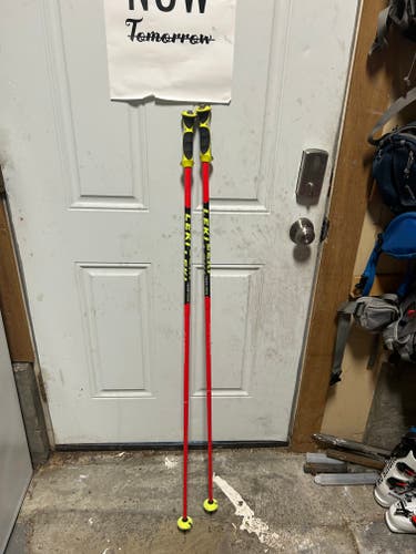 Used 52in (130cm) Leki Racing WORLDCUP SL TBS Ski Poles