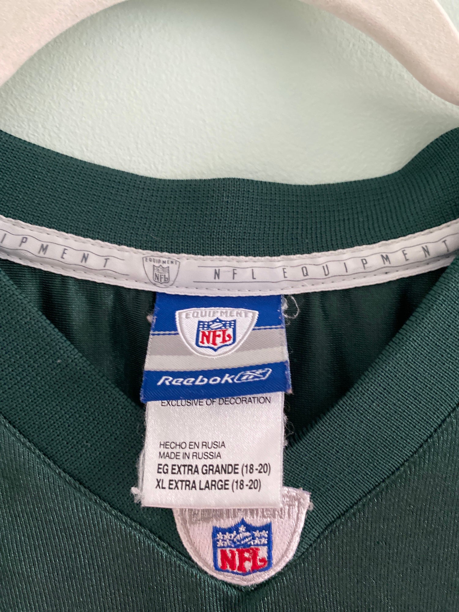 New York Jets #87 Laveranues Coles Adidas Men's Size XL NFL