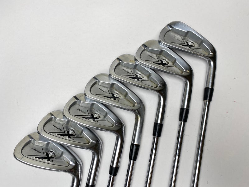 Callaway X Forged Iron Set 4-PW Project X Precision Rifle 5.0 Flighted Senior RH