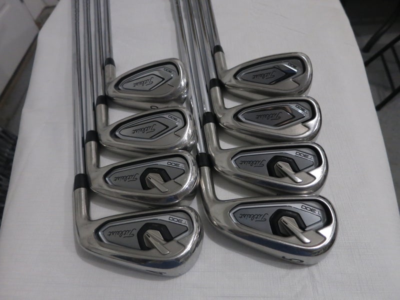 Titleist T300 Iron Set - 4-PW, GW - AMT Red R300 Regular Flex Steel