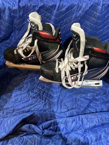Used CCM Regular Width  Size 8 Jetspeed ft460 Hockey Goalie Skates