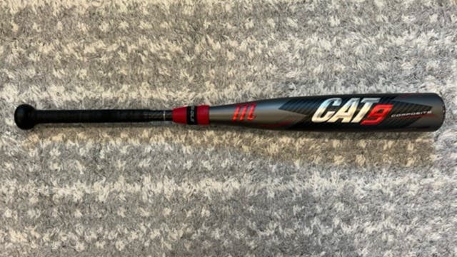 Used USSSA Certified 2022 Marucci Composite CAT 9 Composite Bat (-10) 19 oz 29"