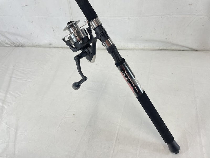 Used Shakespeare Ugly Stick Catfish Usspcat802mh Spinning Fishing Rod & Reel  Combo 8'0