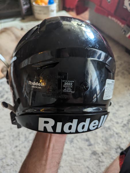 Riddell SpeedFlex ブラックヘルメット Riddell SpeedFlex ADULT Helmet - Black SF-2BD Facemask