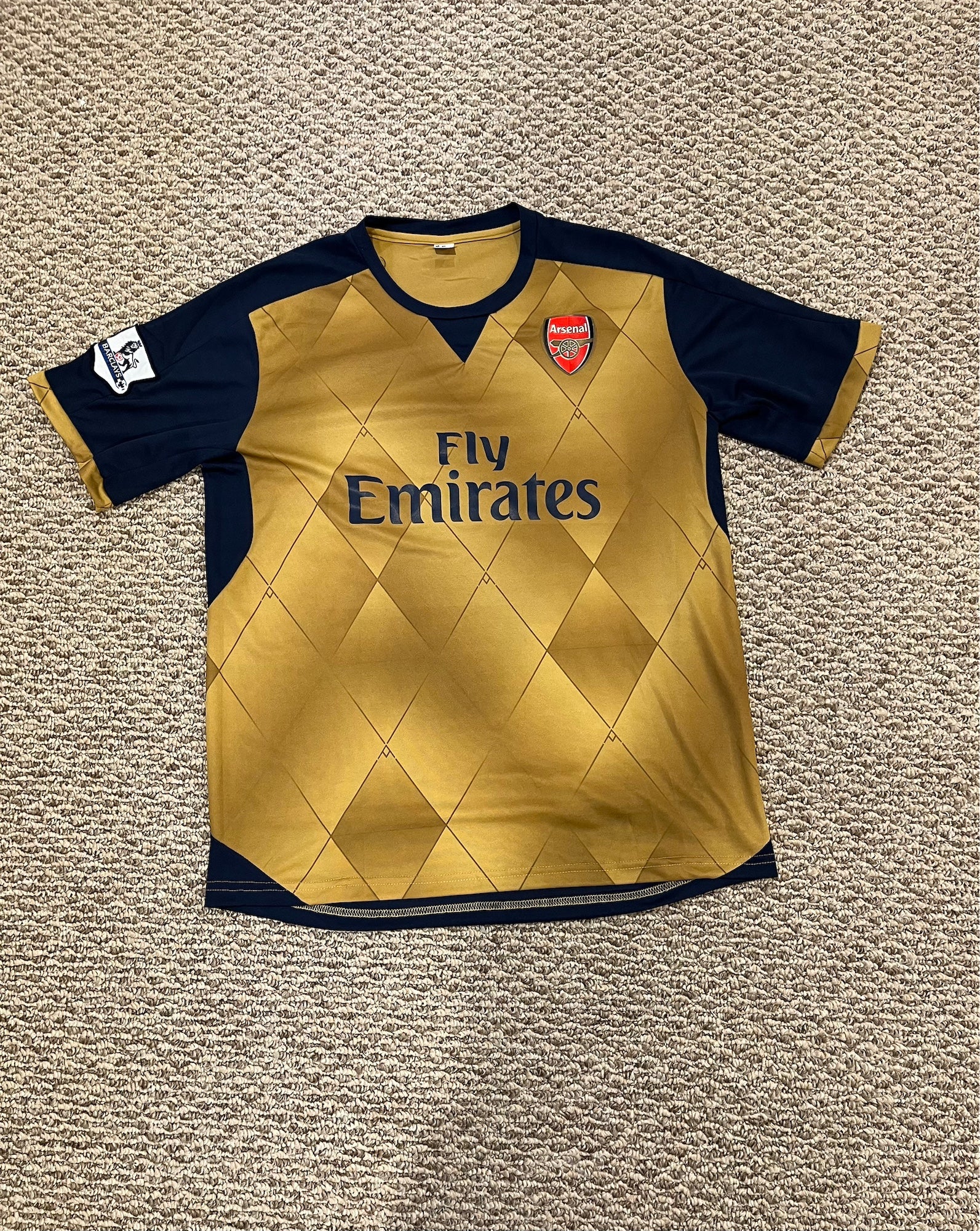 PUMA Arsenal Away Jersey 2015/16 - Gold