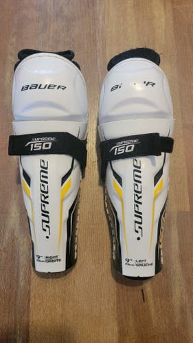 Youth Bauer Supreme 150 Shin Pads 9"