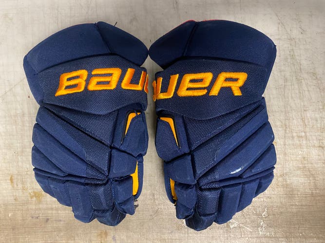 Bauer Vapor APX2 PRO Pro Stock Hockey Gloves 15" Navy Blue BLUES 4303