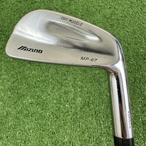 Mizuno MP-67 Cut Muscle Forged Single 5 Iron Dynamic Gold S300 Stiff Flex RH 38”