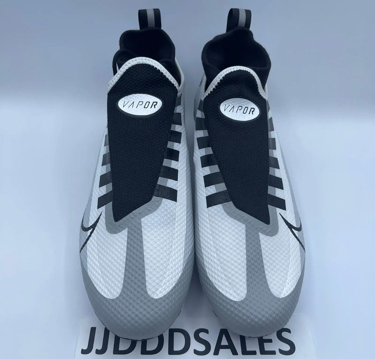 Nike Vapor Edge 360 Pro White Platinum Black Football Cleats DQ3670-100 Men 12.5 Nike Vapor Edge 360 Pro White Platinum Black Football Cleats  main image 2
