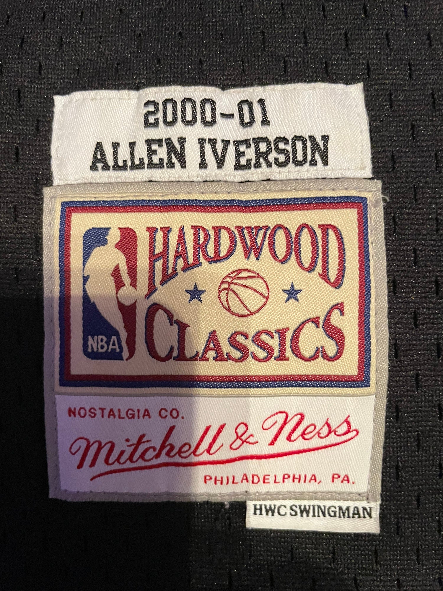 Buy the Mitchell & Ness Hardwood Classic Allen Iverson Reversible
