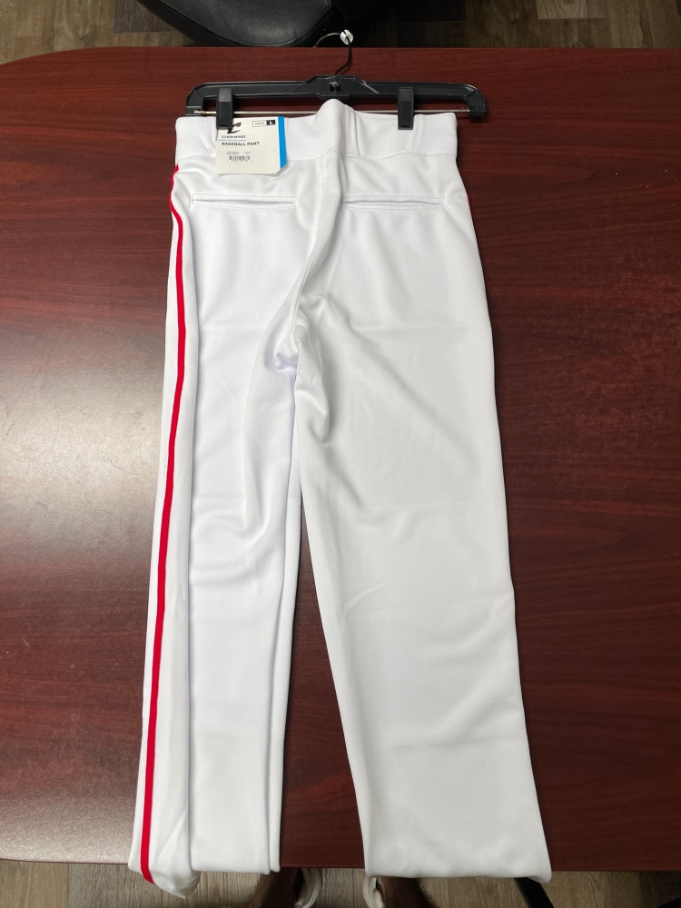 Youth Large White/red New Large Champro Game Pants