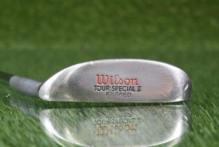 WILSON TOUR SPECIAL II FORGED 34” HEEL SHAFTED BLADE PUTTER W/ PRO ONLY GRIP