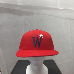1974 Washington Stars Prototype New Era 59fifty 7 Hat Club MLB Red