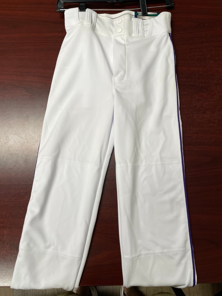White/Purple New youth Large Champro Game Pants