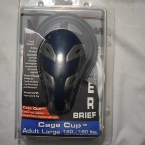 SafeTGard Compression Boxer Brief w/ Cage Cup, Adult Large (Open Box)