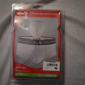 McDavid 9130 Athletic Brief w/ Soft Cup, Youth Regular (Open Box)