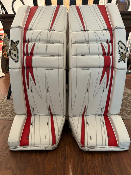 Used 35” Brian's Gnetik S Series Goalie Leg Pads