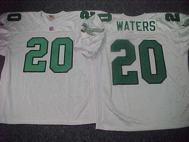 Philadelphia Eagles ANDRE WATERS Vintage Throwback Football Jersey WHITE New All Sizes