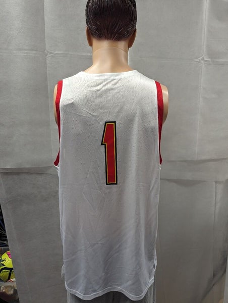 NWT Maryland Terrapins Under Armour Basketball Jersey White L NCAA