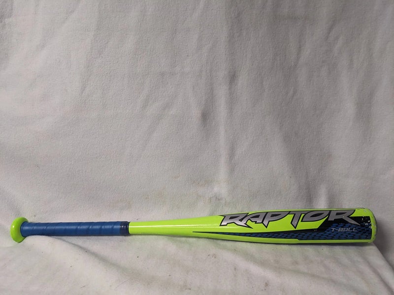 Rawlings Raptor T-Ball Bat Size 25 In 13 Oz Color Green Condition Used USA
