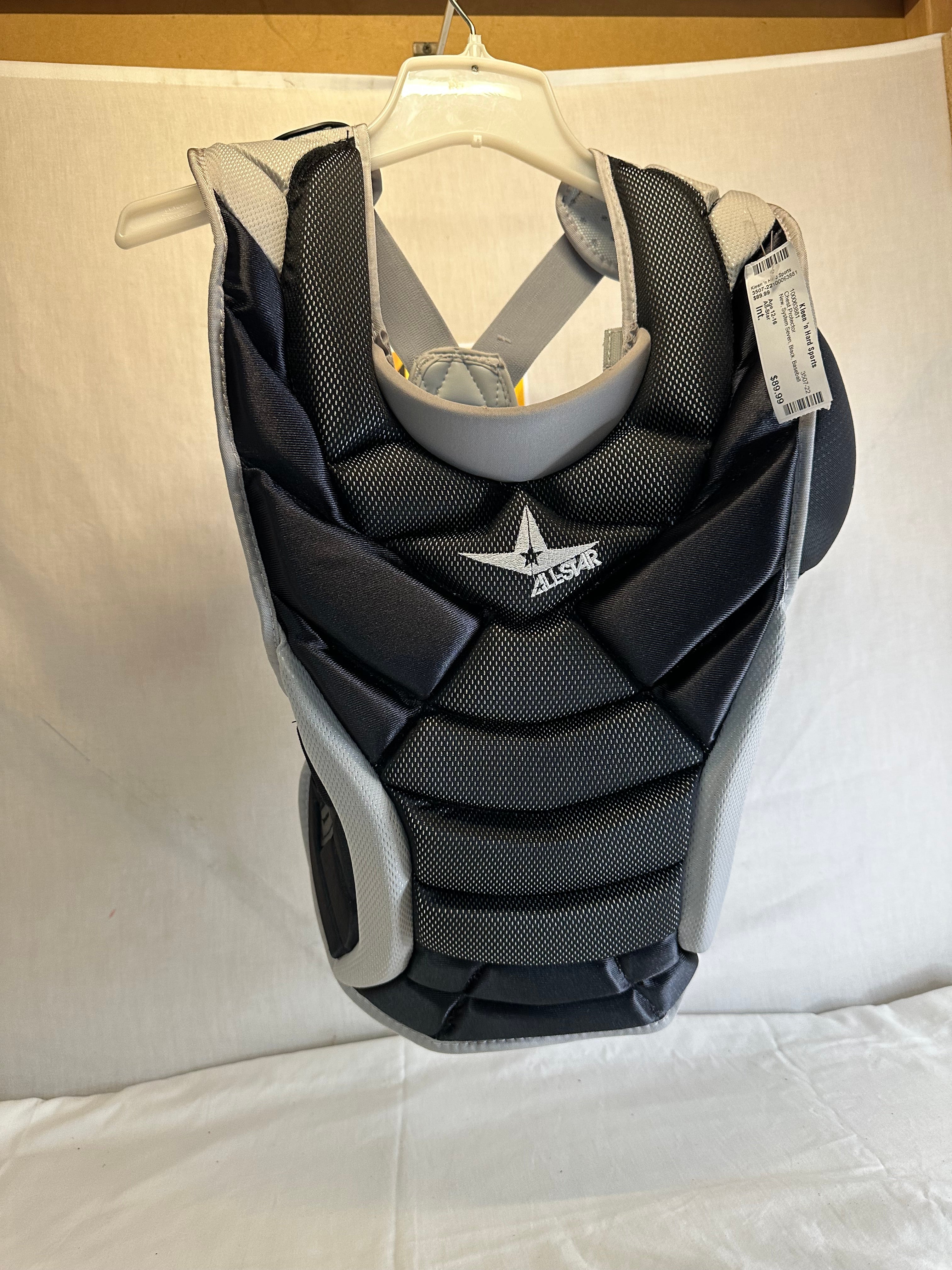 All-Star Cp1216s7 System 7 15.5 inch Chest Protector - Purple