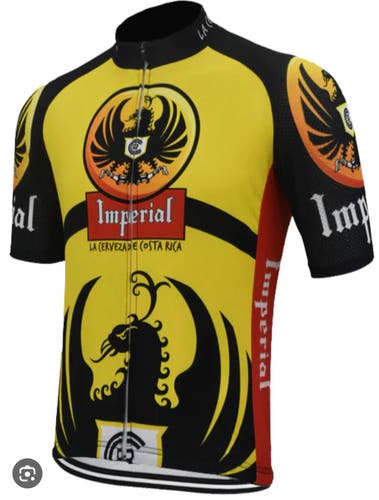 Jersey Imperial Beer Costa Rica Cerveza Yellow & Black Large