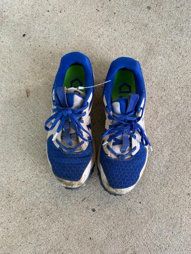 Blue Used Adult Men's 10.0 Under Armour Turf Shoes