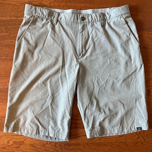 Gray Men's Adidas Shorts - Size 36