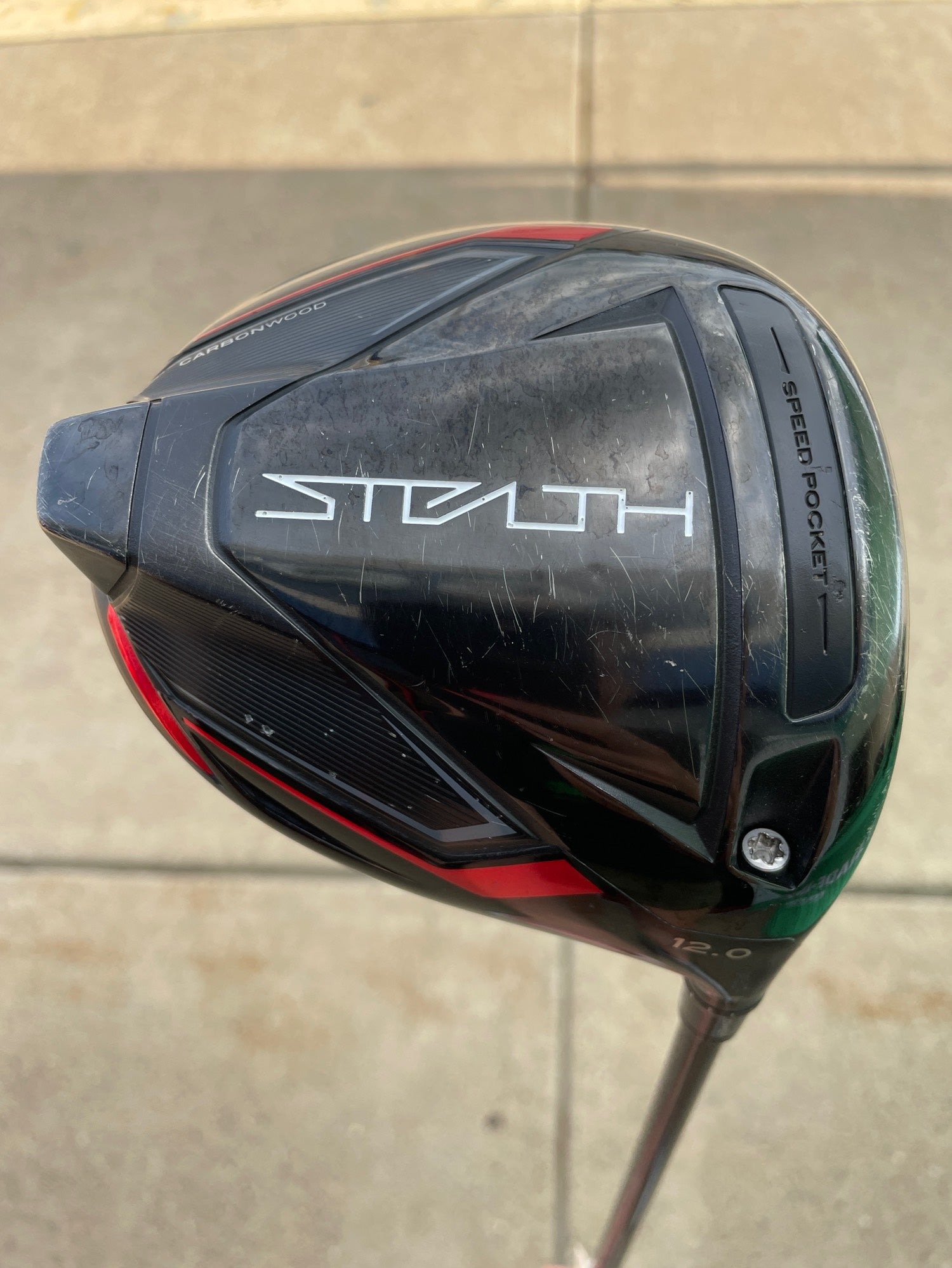 クラブ TaylorMade - TaylorMade STELTH DRIVER 12.0 SR taylormade-stealth-gray-red-