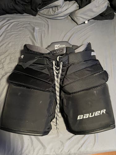 Used Large Bauer Elite Hockey Goalie Pants