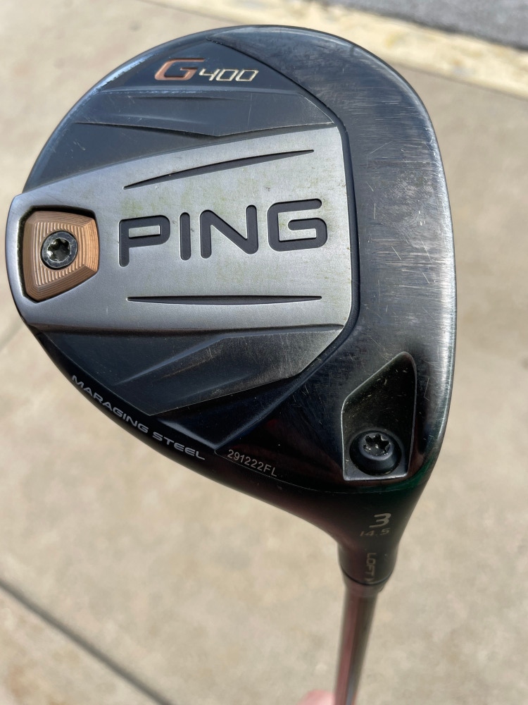 Used Men's Ping G400 Right Fairway Wood 3 Wood