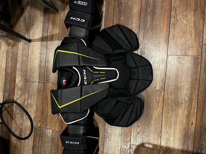 Used Small CCM  Axis 1.9 Goalie Chest Protector