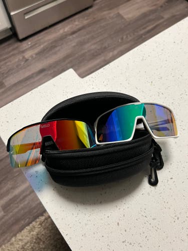 Two pairs of VELO shades