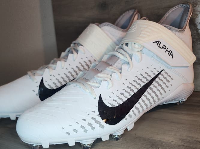 New Men's Size Men's 15 Detachable Cleats Nike Mid Top Alpha Menace Pro 2