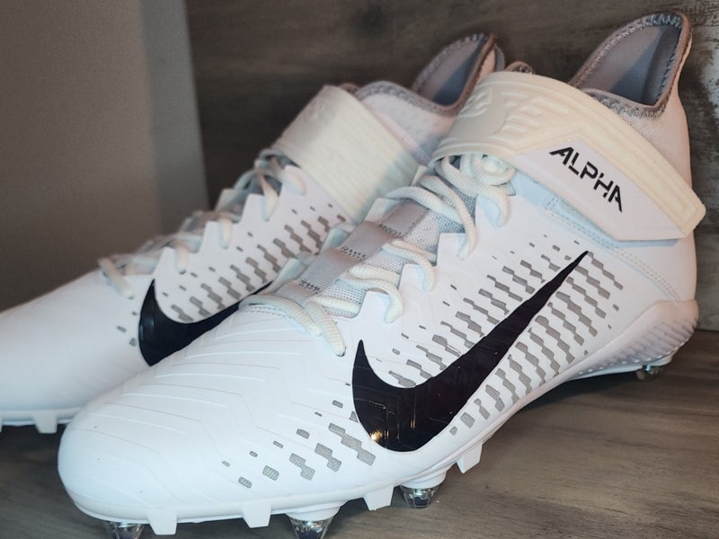 New Men's Size Men's 15 Detachable Cleats Nike Mid Top Alpha Menace Pro 2