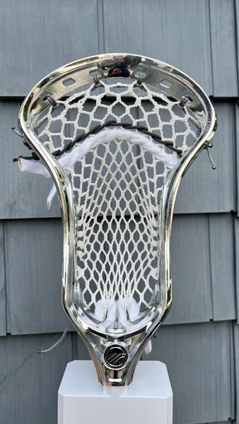 For Lacrosseheads Chrome Maverik Kinetic 2.0 with StringKing mesh
