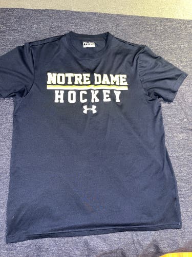 Notre Dame Hockey Dry-Fit Shirt Medium