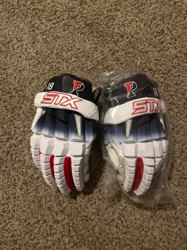 New STX Large Surgeon RZR Lacrosse Gloves