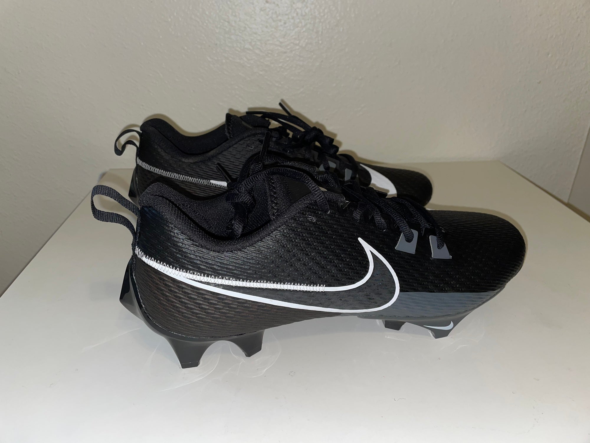 New Size 10 Nike Vapor Edge Speed Lacrosse/Football Cleats Navy/White/Black  | SidelineSwap